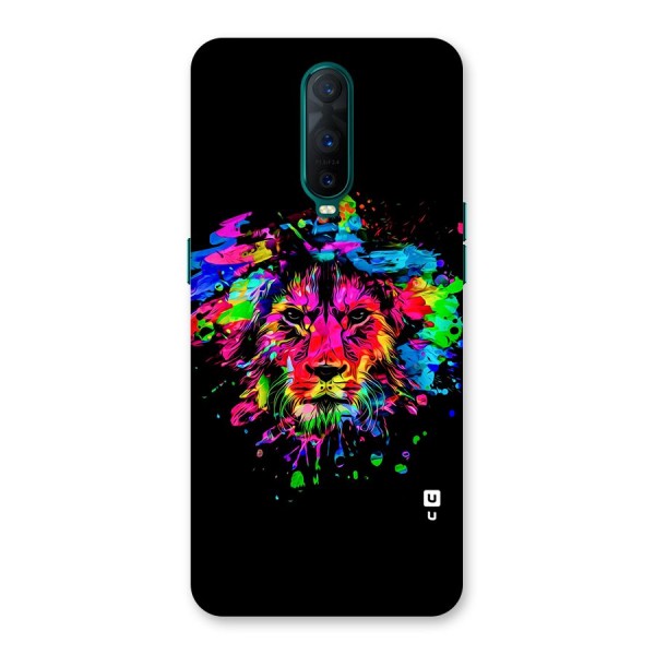 Artistic Lion Art Splash Back Case for Oppo R17 Pro