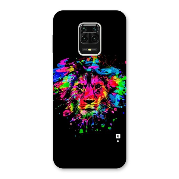 Artistic Lion Art Splash Back Case for Poco M2 Pro