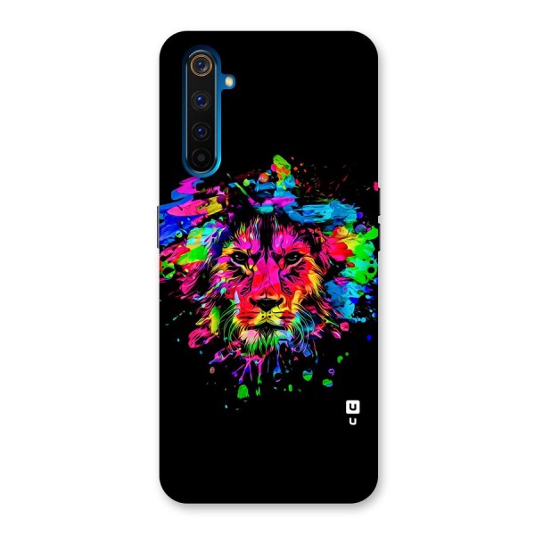 Artistic Lion Art Splash Back Case for Realme 6 Pro