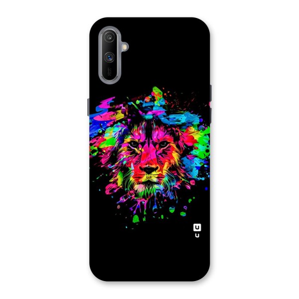 Artistic Lion Art Splash Back Case for Realme C3