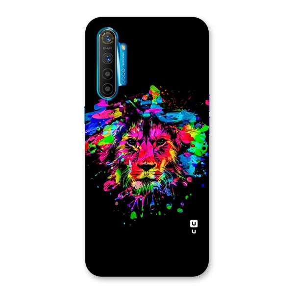 Artistic Lion Art Splash Back Case for Realme XT