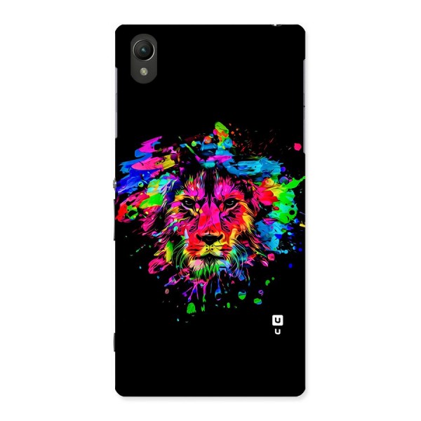 Artistic Lion Art Splash Back Case for Sony Xperia Z1