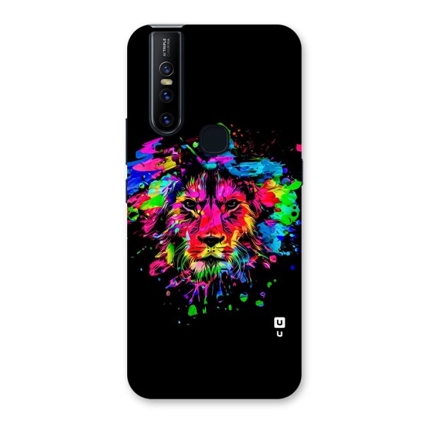 Artistic Lion Art Splash Back Case for Vivo V15