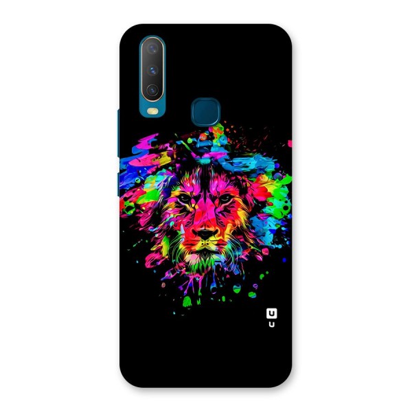 Artistic Lion Art Splash Back Case for Vivo Y12