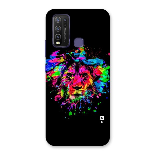 Artistic Lion Art Splash Back Case for Vivo Y30