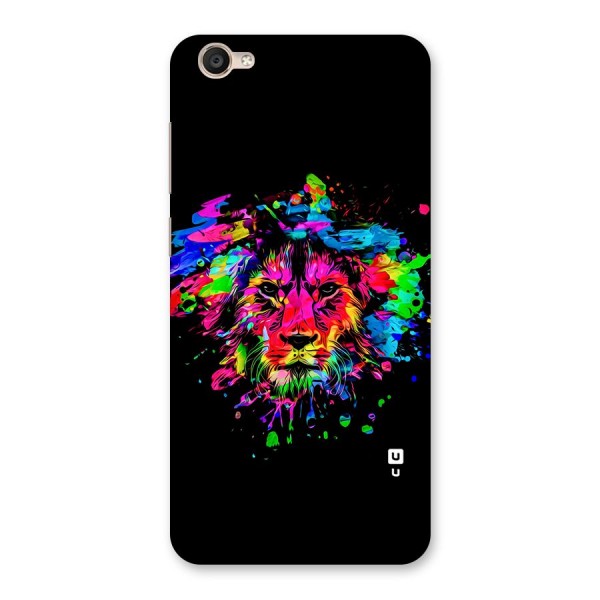 Artistic Lion Art Splash Back Case for Vivo Y55