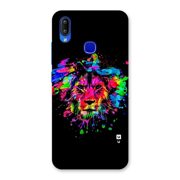 Artistic Lion Art Splash Back Case for Vivo Y91