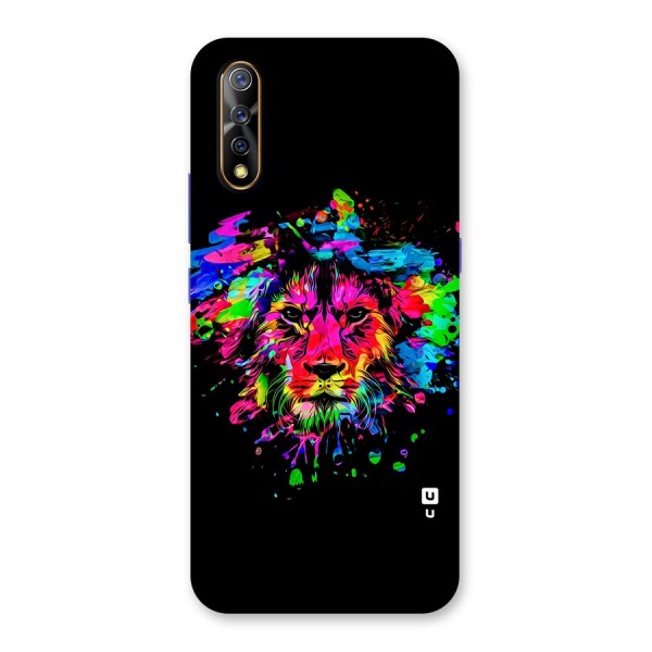 Artistic Lion Art Splash Back Case for Vivo Z1x