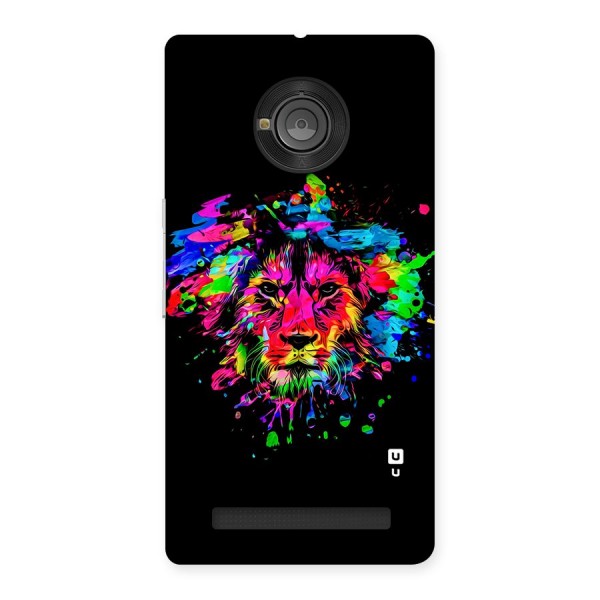 Artistic Lion Art Splash Back Case for Yu Yuphoria