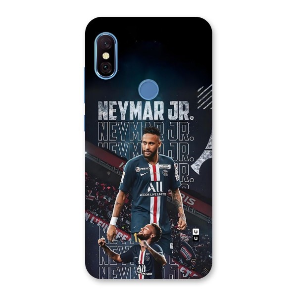 Artistic Striker Back Case for Redmi Note 6 Pro