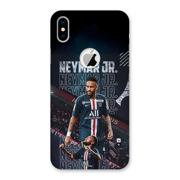 Artistic Striker Back Case for iPhone XS Logo Cut