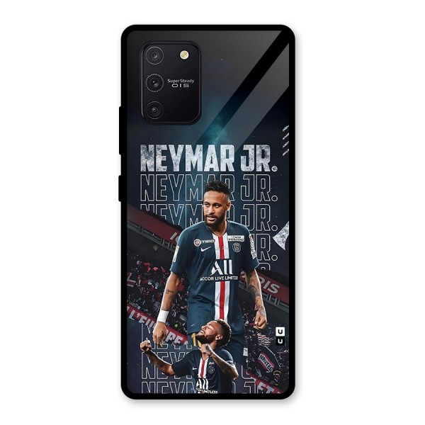 Artistic Striker Glass Back Case for Galaxy S10 Lite