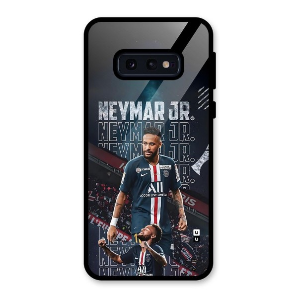 Artistic Striker Glass Back Case for Galaxy S10e