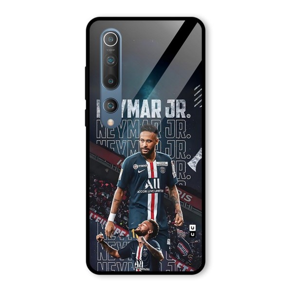 Artistic Striker Glass Back Case for Mi 10