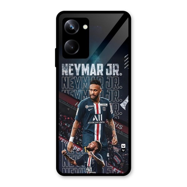 Artistic Striker Glass Back Case for Realme 10 Pro