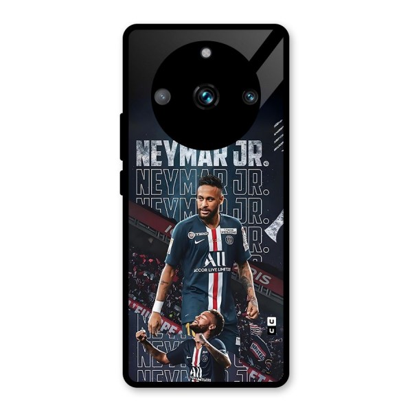 Artistic Striker Glass Back Case for Realme 11 Pro