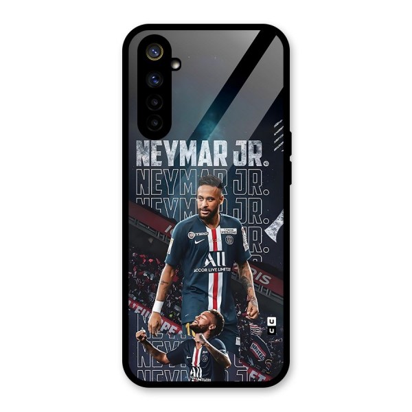 Artistic Striker Glass Back Case for Realme 6