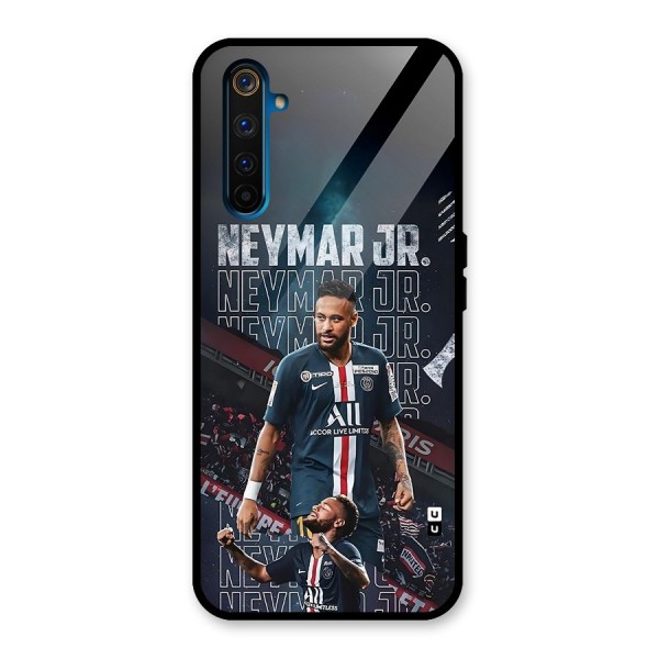 Artistic Striker Glass Back Case for Realme 6 Pro