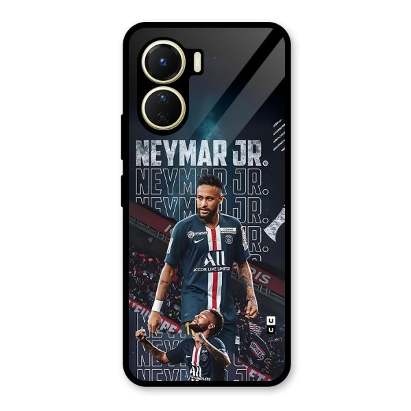 Artistic Striker Glass Back Case for Vivo Y16