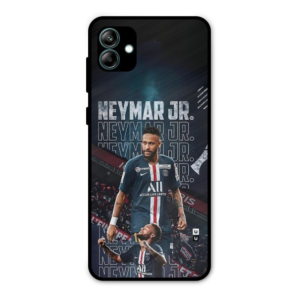 Artistic Striker Metal Back Case for Galaxy A04