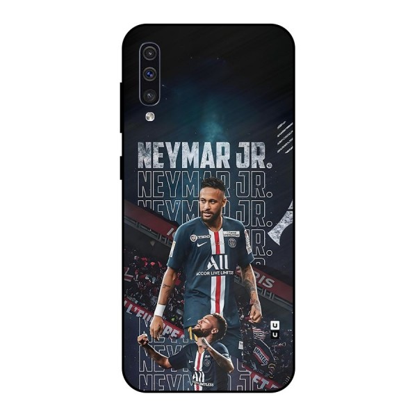 Artistic Striker Metal Back Case for Galaxy A50