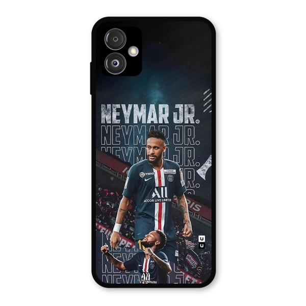 Artistic Striker Metal Back Case for Galaxy F14