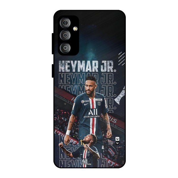 Artistic Striker Metal Back Case for Galaxy F23