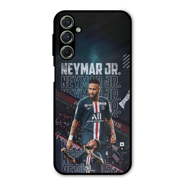 Artistic Striker Metal Back Case for Galaxy F34