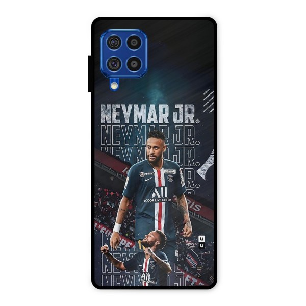 Artistic Striker Metal Back Case for Galaxy F62