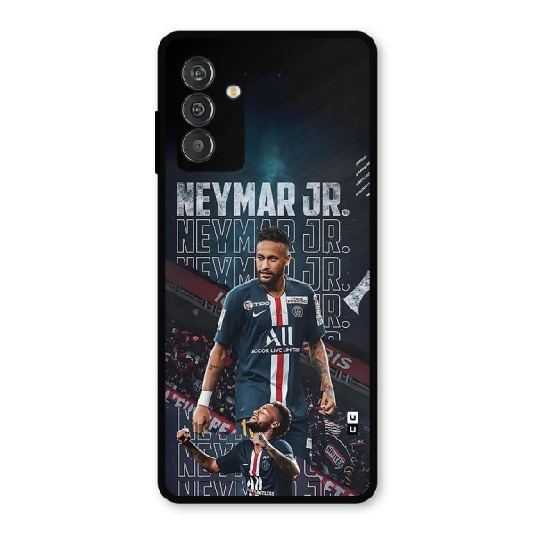 Artistic Striker Metal Back Case for Galaxy M13