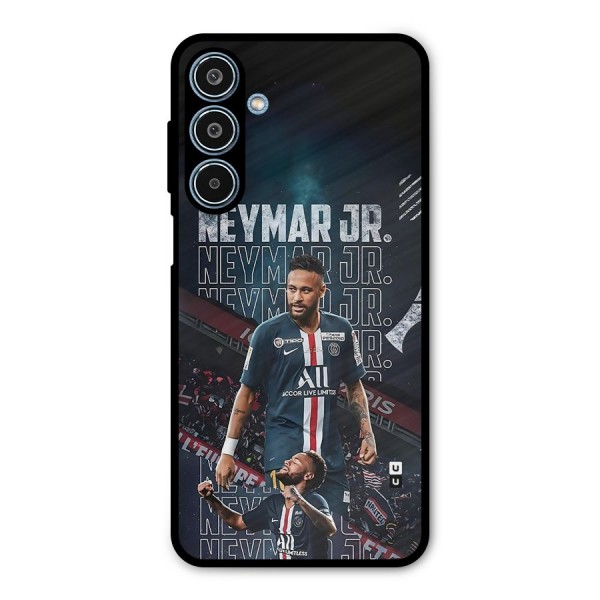 Artistic Striker Metal Back Case for Galaxy M35