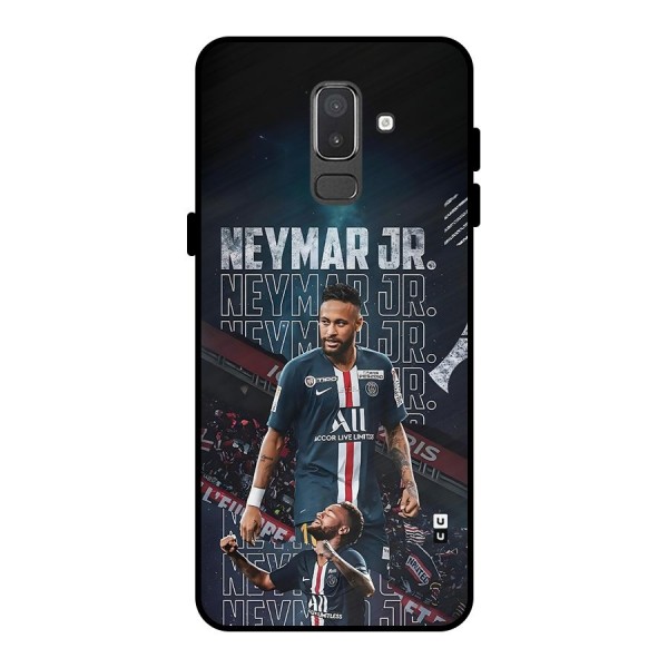 Artistic Striker Metal Back Case for Galaxy On8 (2018)