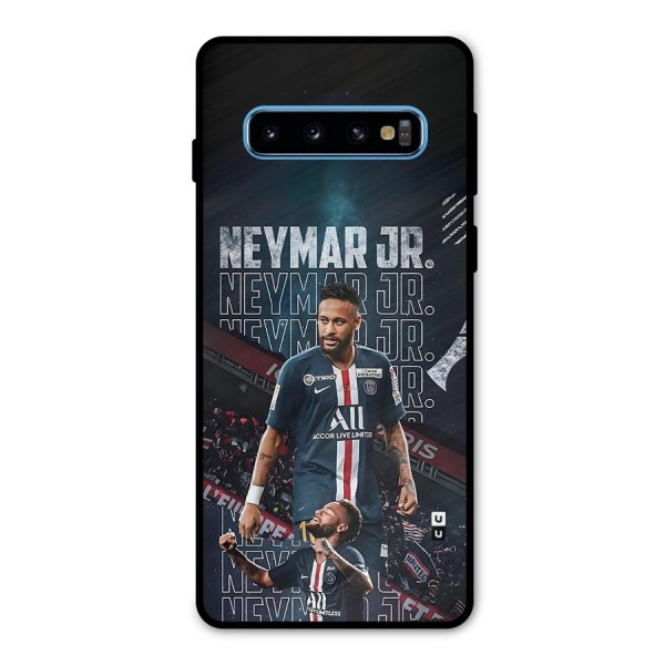 Artistic Striker Metal Back Case for Galaxy S10