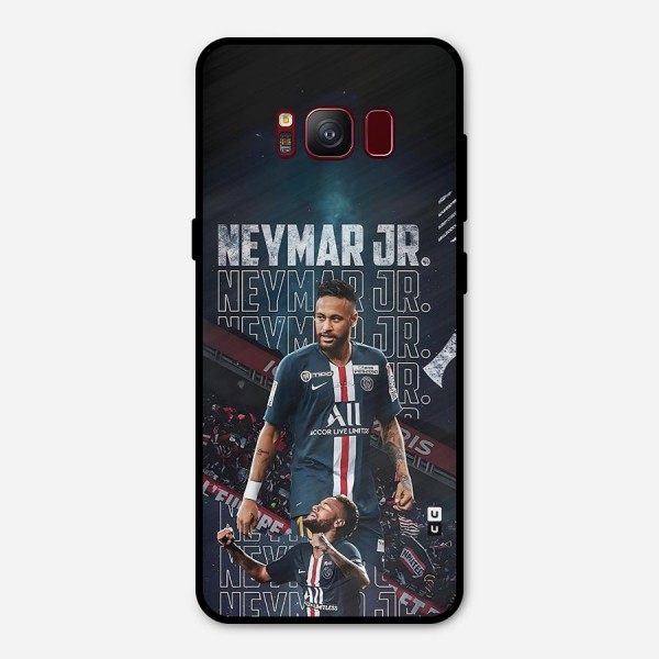 Artistic Striker Metal Back Case for Galaxy S8