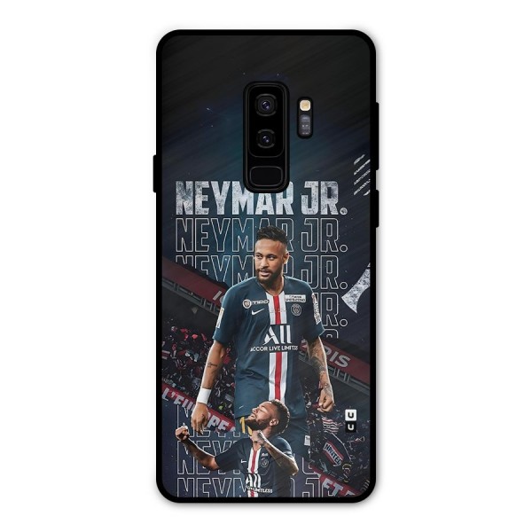 Artistic Striker Metal Back Case for Galaxy S9 Plus