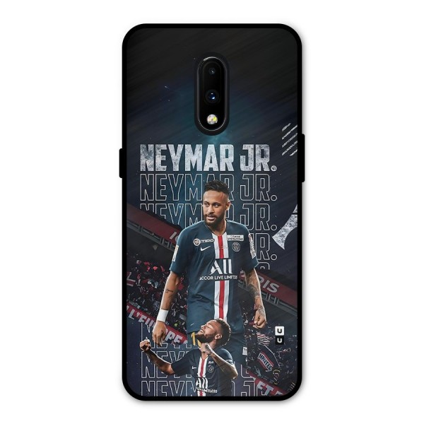 Artistic Striker Metal Back Case for OnePlus 7