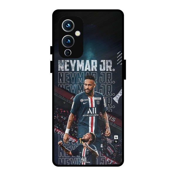 Artistic Striker Metal Back Case for OnePlus 9