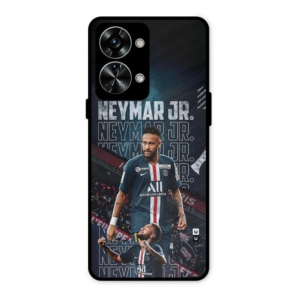 Artistic Striker Metal Back Case for OnePlus Nord 2T