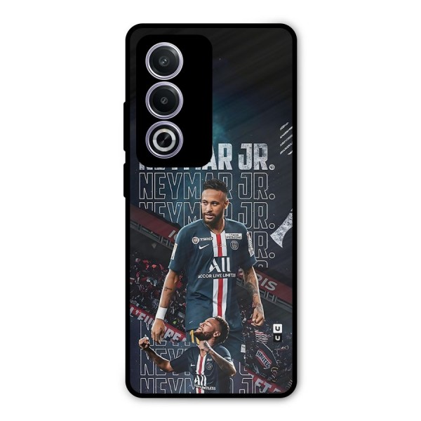 Artistic Striker Metal Back Case for Oppo A3 Pro