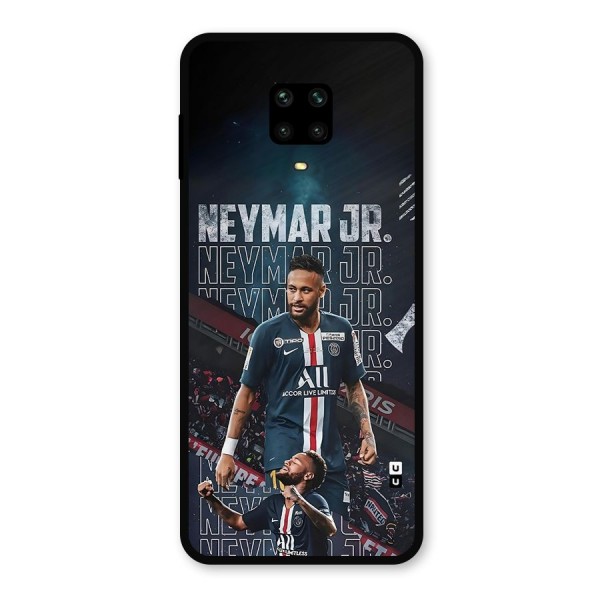 Artistic Striker Metal Back Case for Poco M2