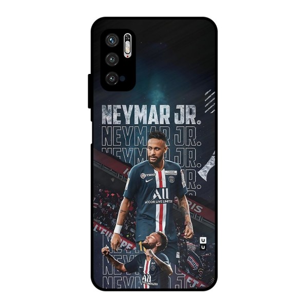 Artistic Striker Metal Back Case for Poco M3 Pro 5G