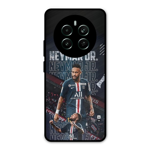 Artistic Striker Metal Back Case for Realme 12 Plus