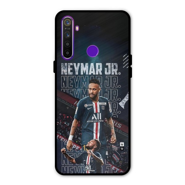 Artistic Striker Metal Back Case for Realme 5