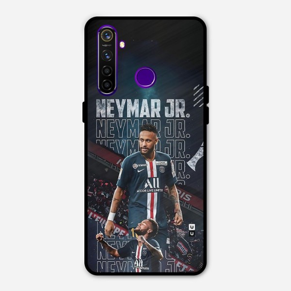 Artistic Striker Metal Back Case for Realme 5 Pro