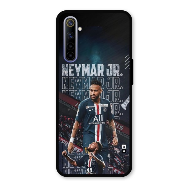 Artistic Striker Metal Back Case for Realme 6