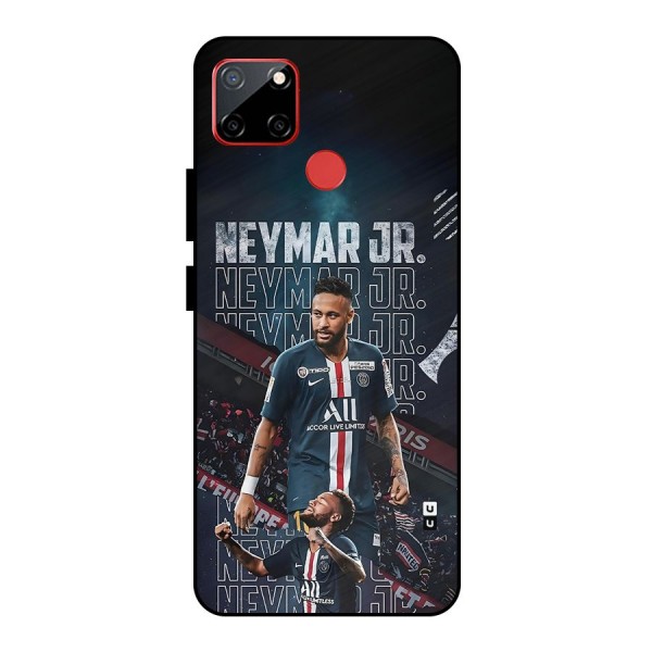 Artistic Striker Metal Back Case for Realme C12