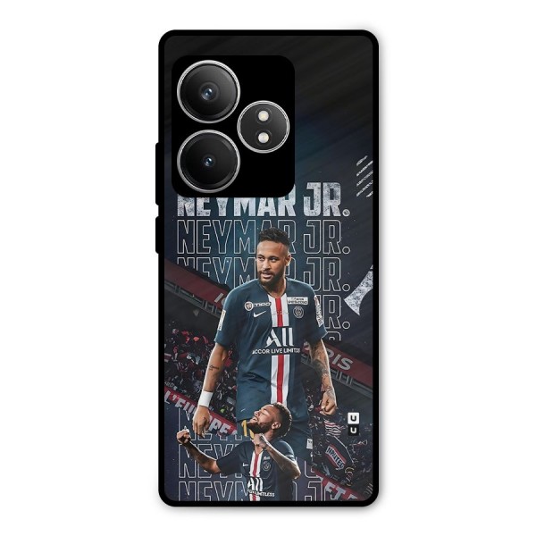 Artistic Striker Metal Back Case for Realme GT 6T