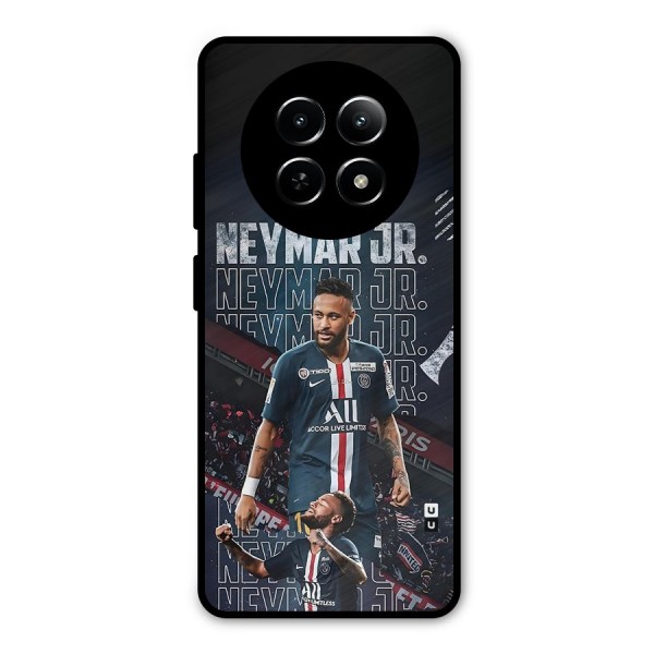 Artistic Striker Metal Back Case for Realme Narzo 70x 5G