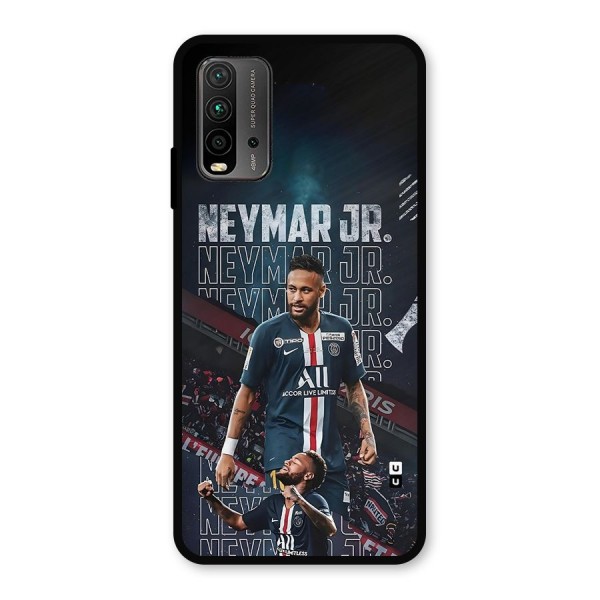 Artistic Striker Metal Back Case for Redmi 9 Power