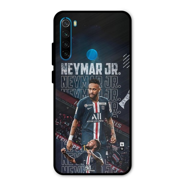 Artistic Striker Metal Back Case for Redmi Note 8